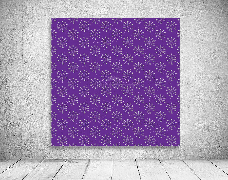 Purple Fireworks Wall Preview