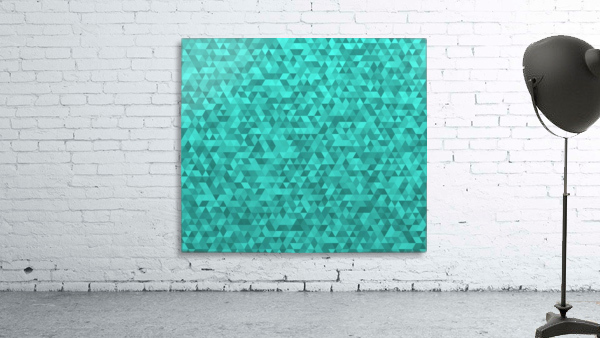 Turquoise Glitter Pattern Wall Preview