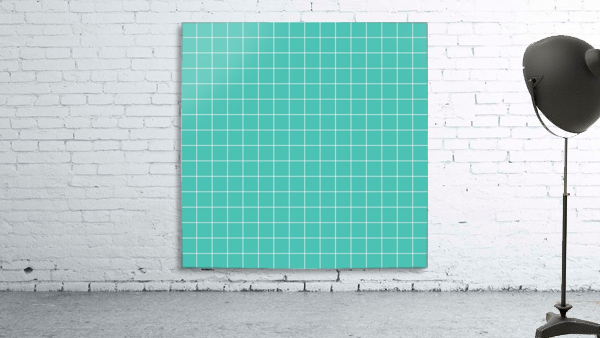 Turquoise Brick Pattern Wall Preview