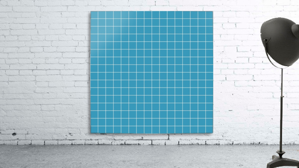 Blue Checker Pattern Wall Preview