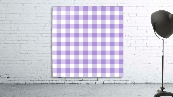 Purple Plaid Pattern Wall Preview