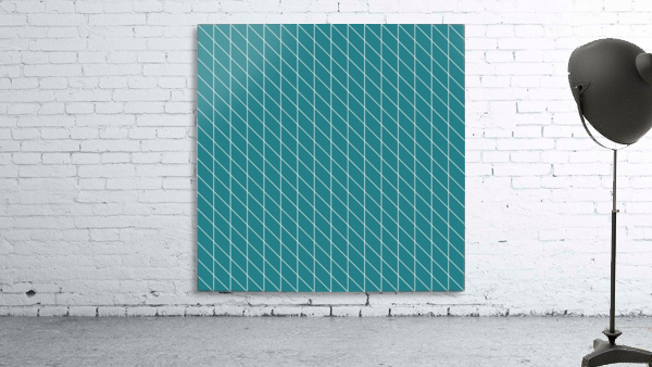 Cyan Checkers Pattern Wall Preview