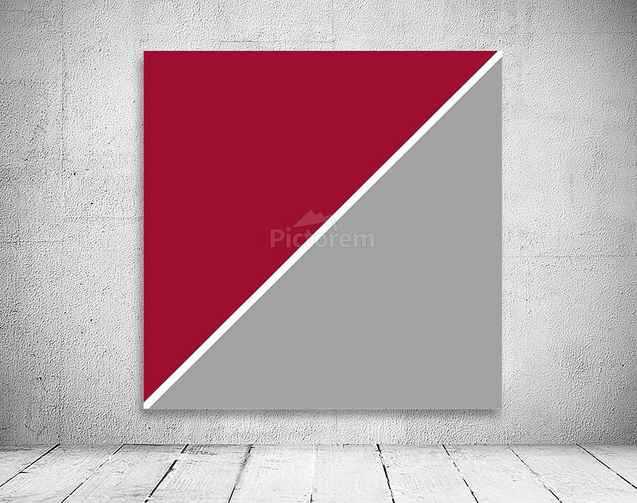Jester Red and Silver Abstract Wall Preview