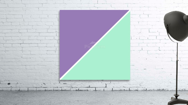 Lavender and Mint Abstract Wall Preview