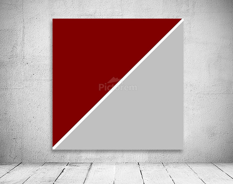 Maroon and Silver Abstract Wall Preview