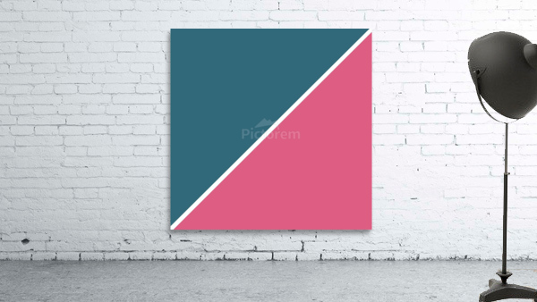 Teal and Blush Abstract Wall Preview
