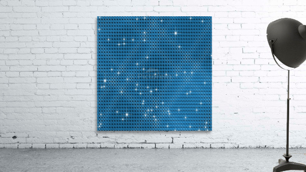 Blue Glossy Glitter Wall Preview