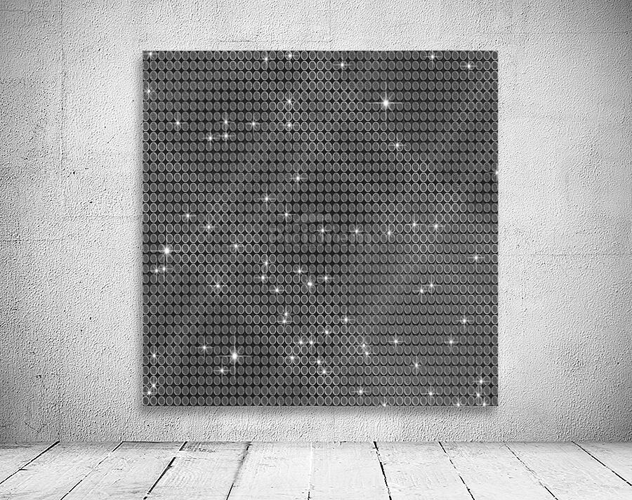Silver Glossy Glitter Wall Preview
