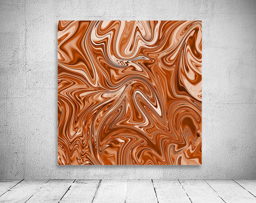Brown Liquid Marble Wall Preview