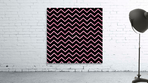 Strawberry Chevron Glitter Wall Preview