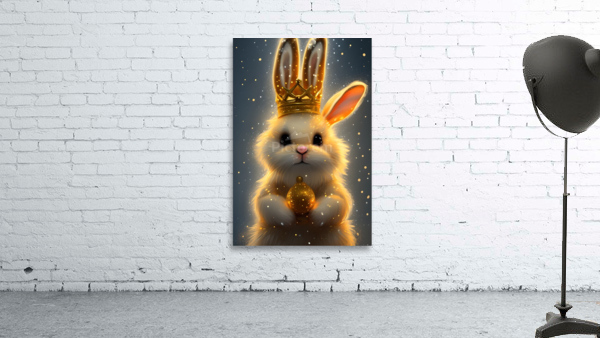 Glitter Bunny Wall Preview