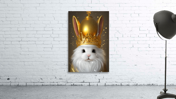 Royal King Rabbit Wall Preview