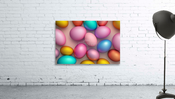 Colorful Eggs Wall Preview