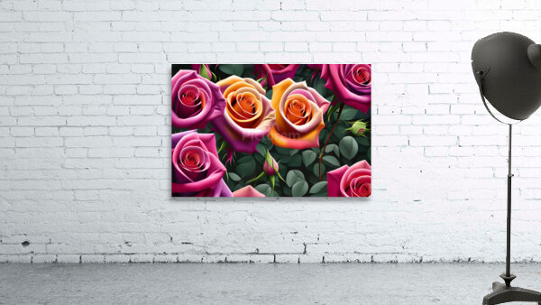 Beautiful Roses Wall Preview