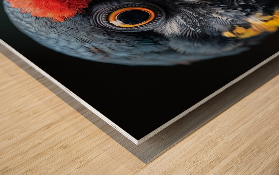 Lory Bird Wood print