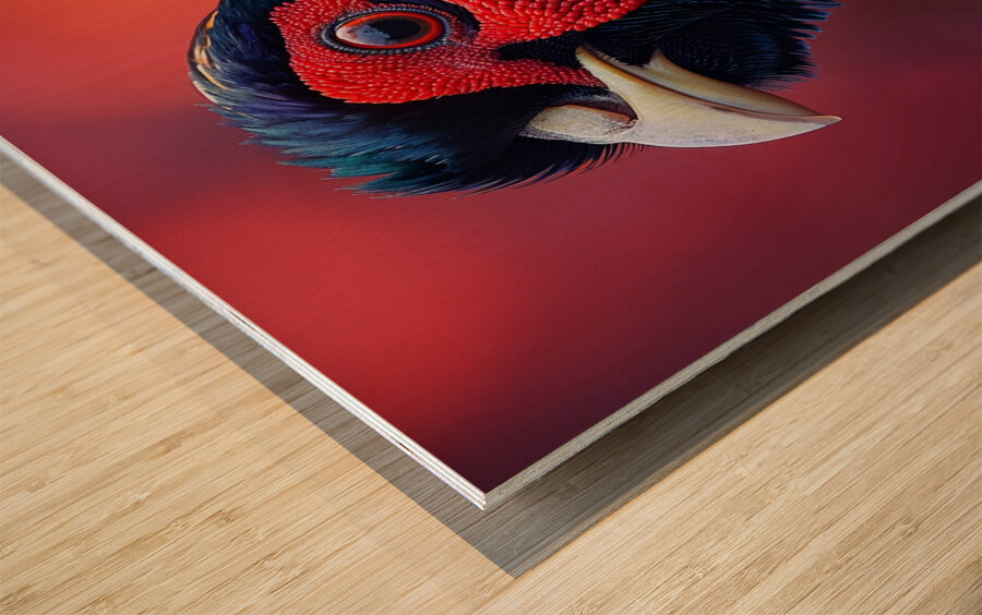 Vibrant Pheasant Bird Wood print