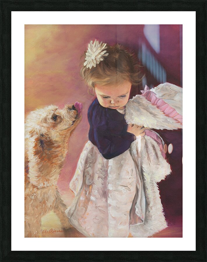 Extending A Kiss Picture Frame print