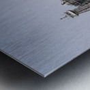 Menominee and Olive L Moore 070819 Metal print