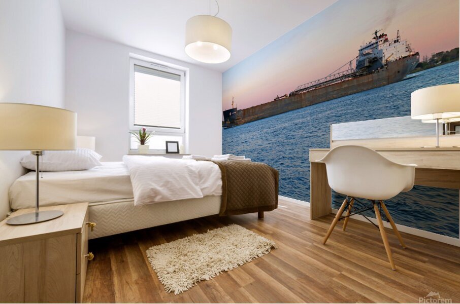 Algowood at Dusk 3 Mural print