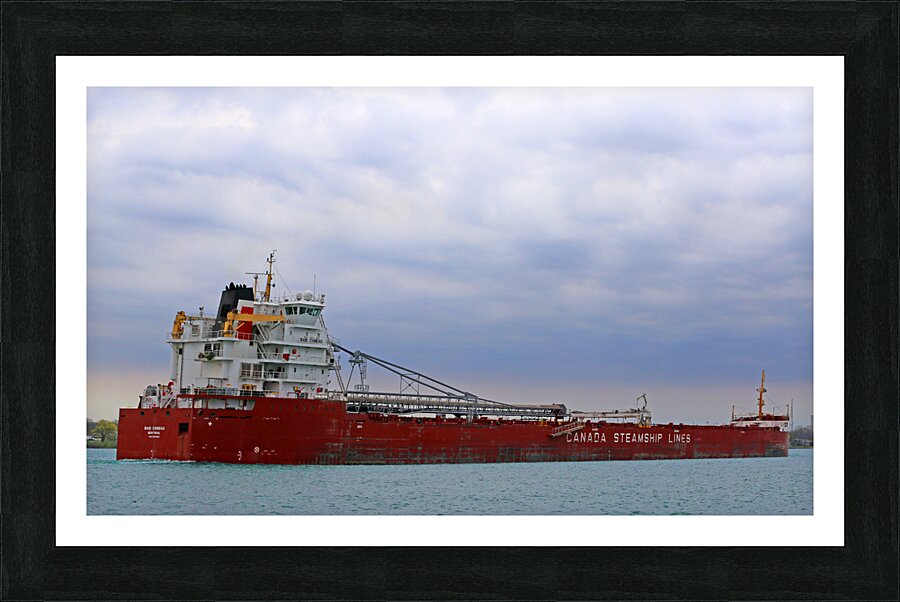 Baie Comeau 2 050618 Picture Frame print