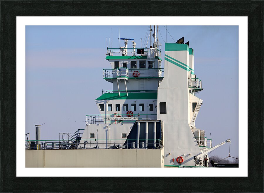 Samuel de Champlain Closeup 011818 Picture Frame print