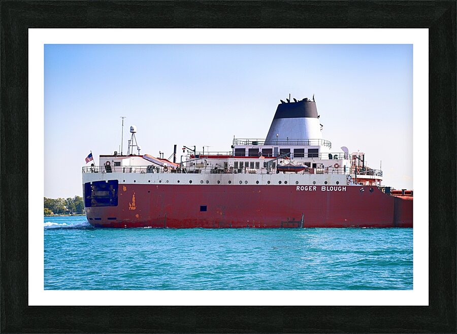 Roger Blough Detail 2 Picture Frame print