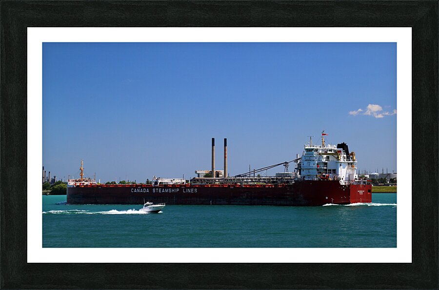 Whitefish Bay and Pleasure Craft Picture Frame print