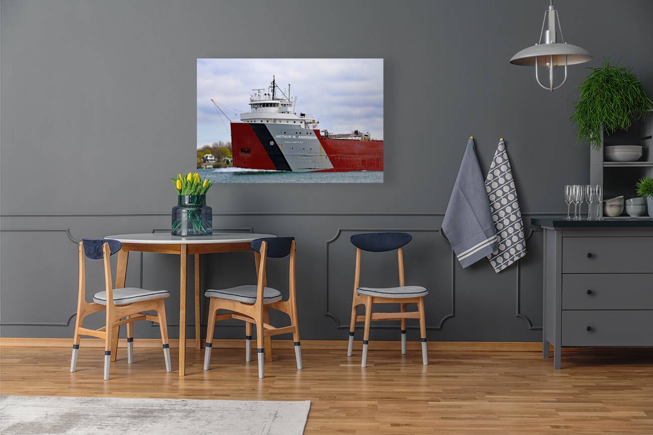 Arthur M Anderson Detail 3 042121 Reproduction