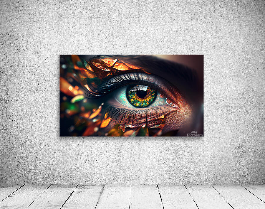 Green Eyes  Wall Preview