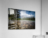 Tranquil Majesty – Three Sisters Banff Alberta Acrylic Print