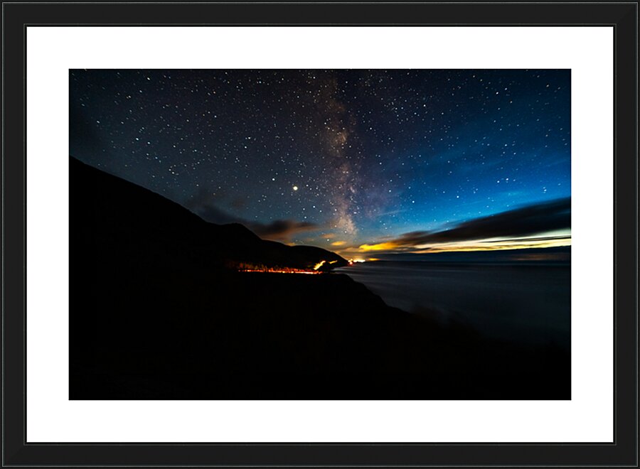 Milky Way – Cabot Trail Nova Scotia Picture Frame print