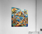 Magnifique plage  Acrylic Print
