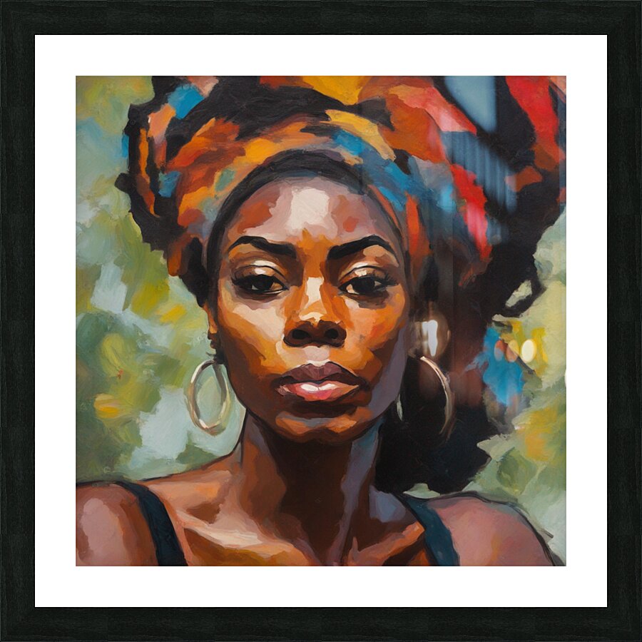 Latifa Picture Frame print