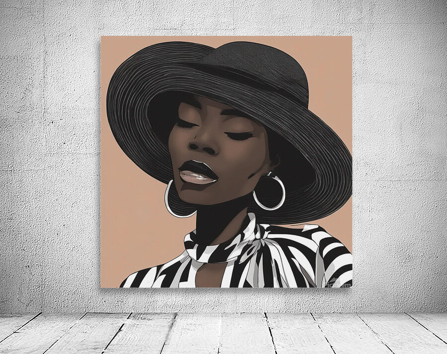 beautiful lady Wall Preview