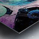 technicolor punks level 1 Metal print