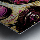 technicolor punks level 2 Metal print
