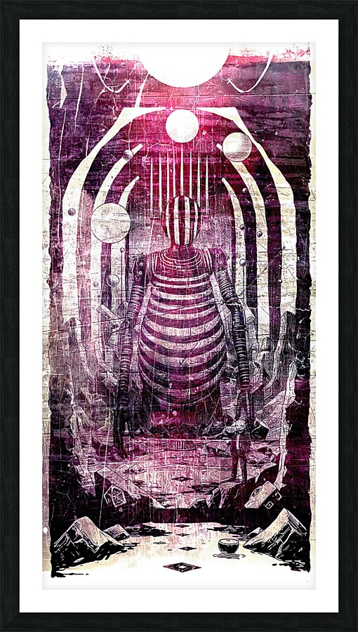 Naburiccon level 8 Picture Frame print