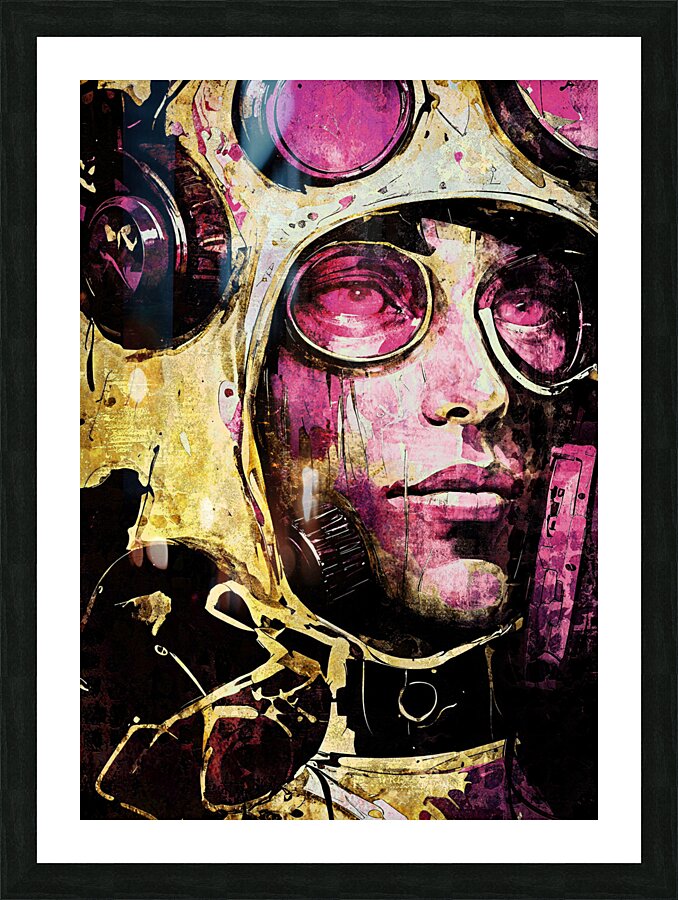 technicolor punks level 2 Picture Frame print