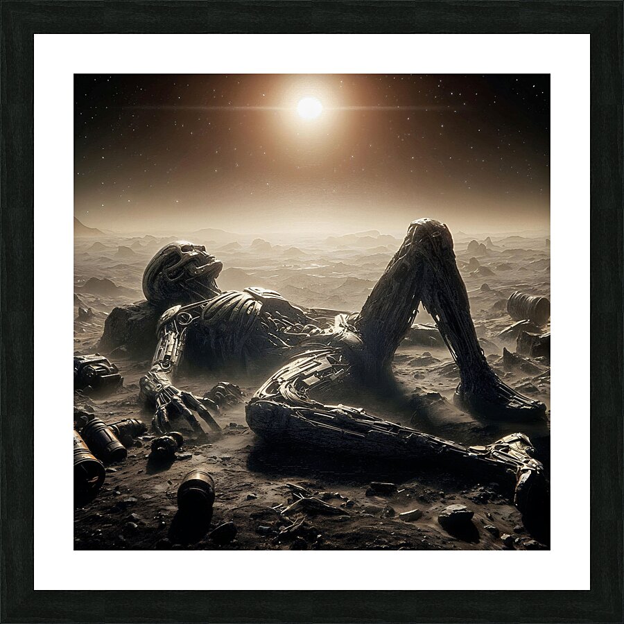 Fallen Mars vol 4 Picture Frame print