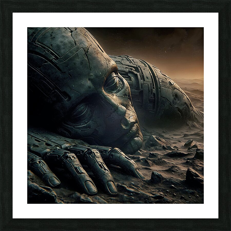 Fallen Mars vol 2 Picture Frame print