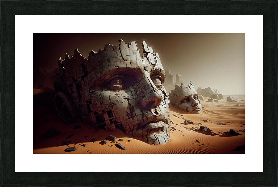 Fallen Mars vol 8 Picture Frame print