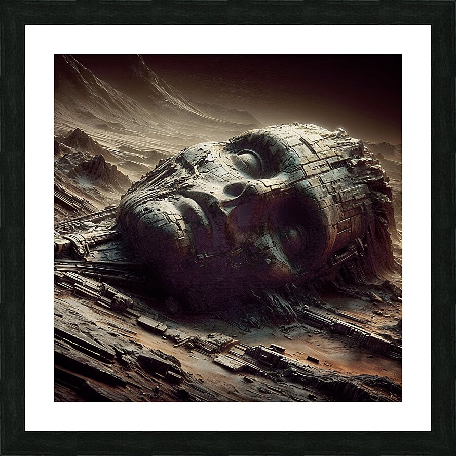 Fallen Mars vol 5 Picture Frame print