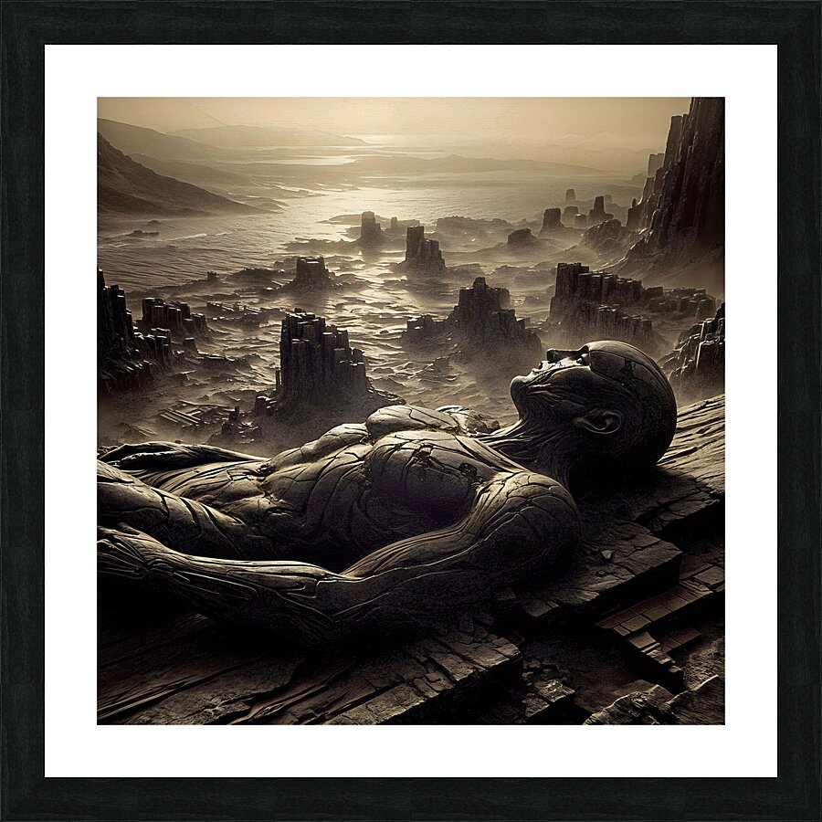 Fallen Mars vol 1 Picture Frame print