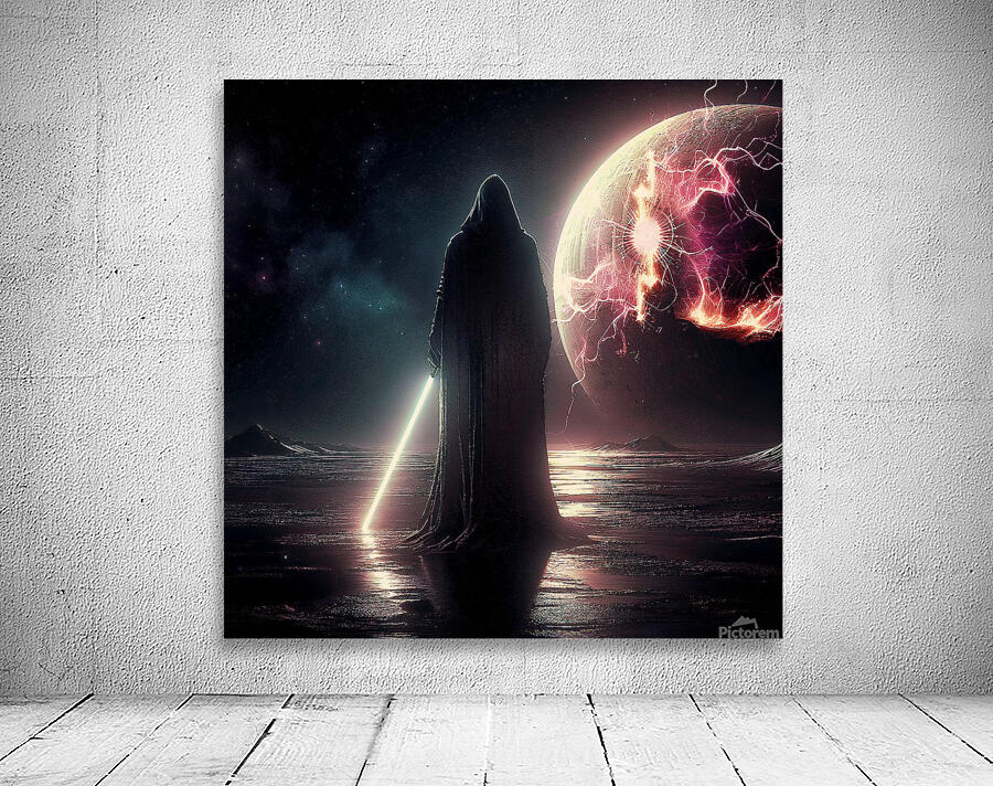 Lonely warrior noDDF05 Wall Preview