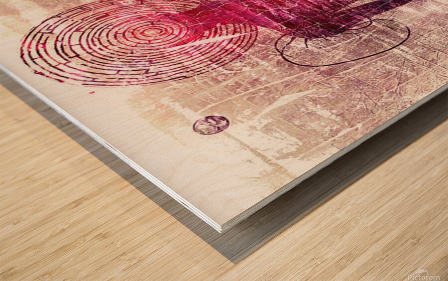 Naburiccon level 9 Wood print