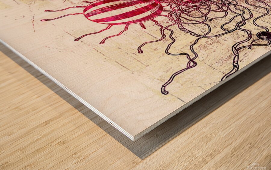Naburiccon level 6 Wood print