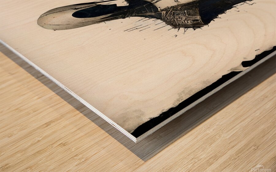 endurion six level 3 Wood print