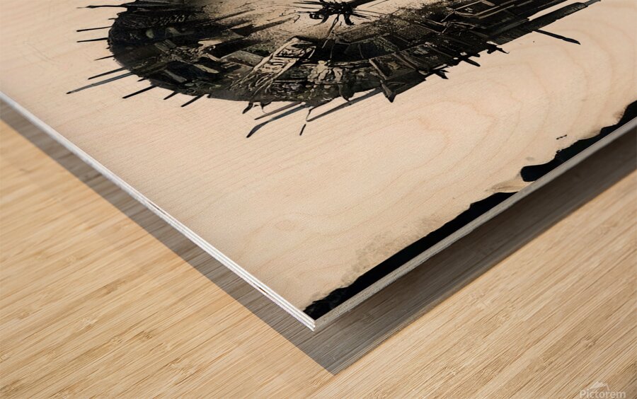 endurion six level 7 Wood print
