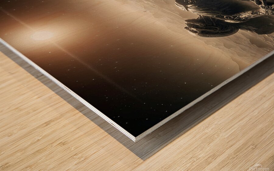 Fallen Mars vol 4 Wood print