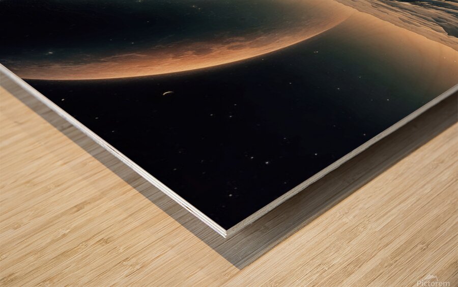 Fallen Mars vol 3 Wood print